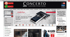 Desktop Screenshot of concertoaudio.com